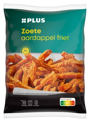 PLUS Zoete aardappelfriet Zakje 600 g