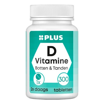 PLUS Vitamine D25 ug Pot 300 st