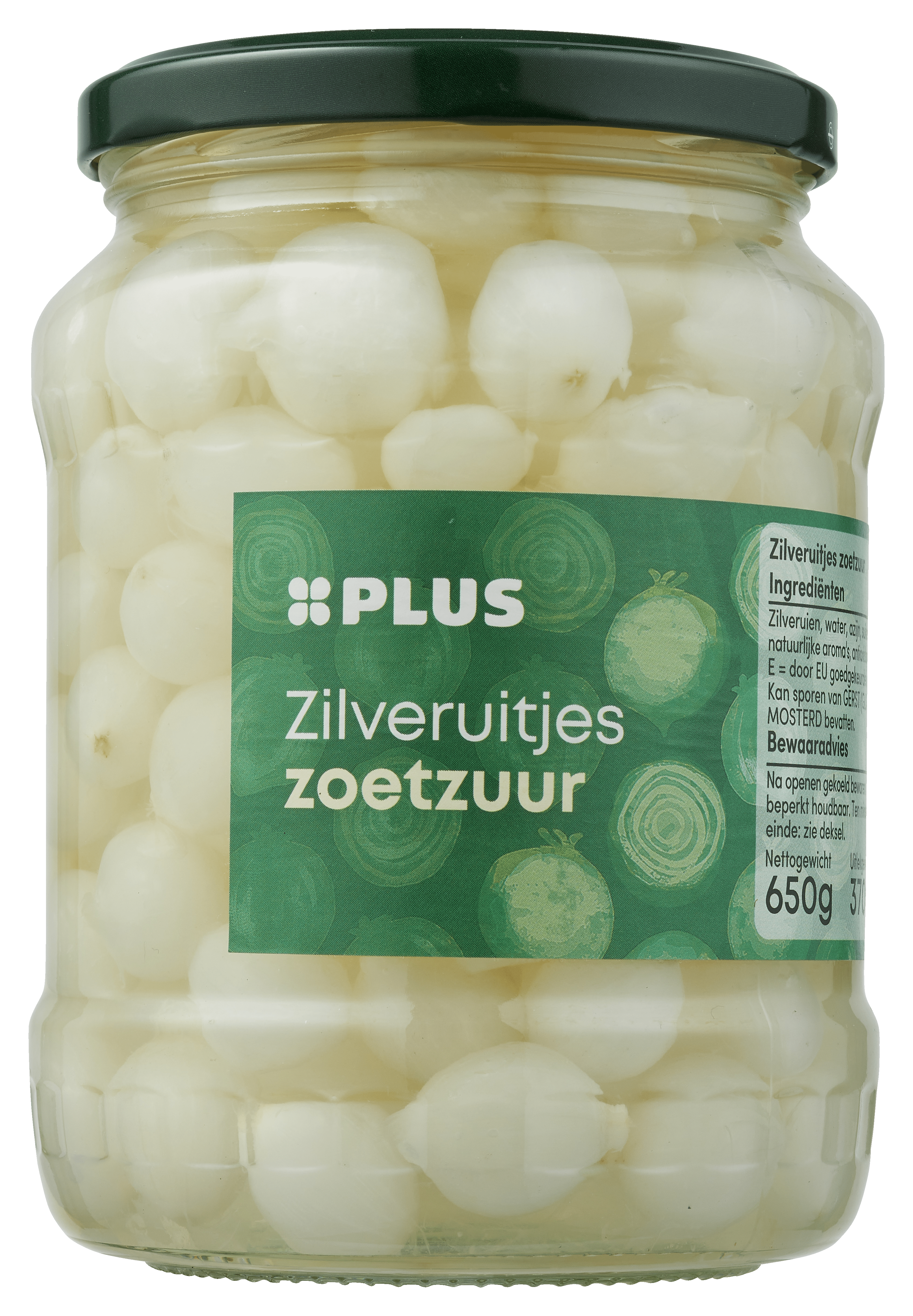 PLUS Zilveruitjes zoetzuur