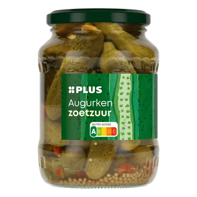 PLUS Augurken zoetzuur fijn