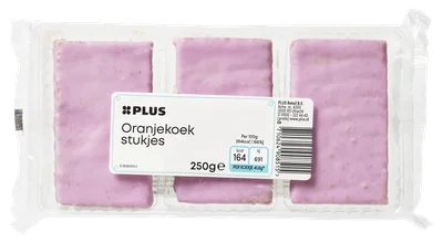 PLUS Oranjekoekstukjes