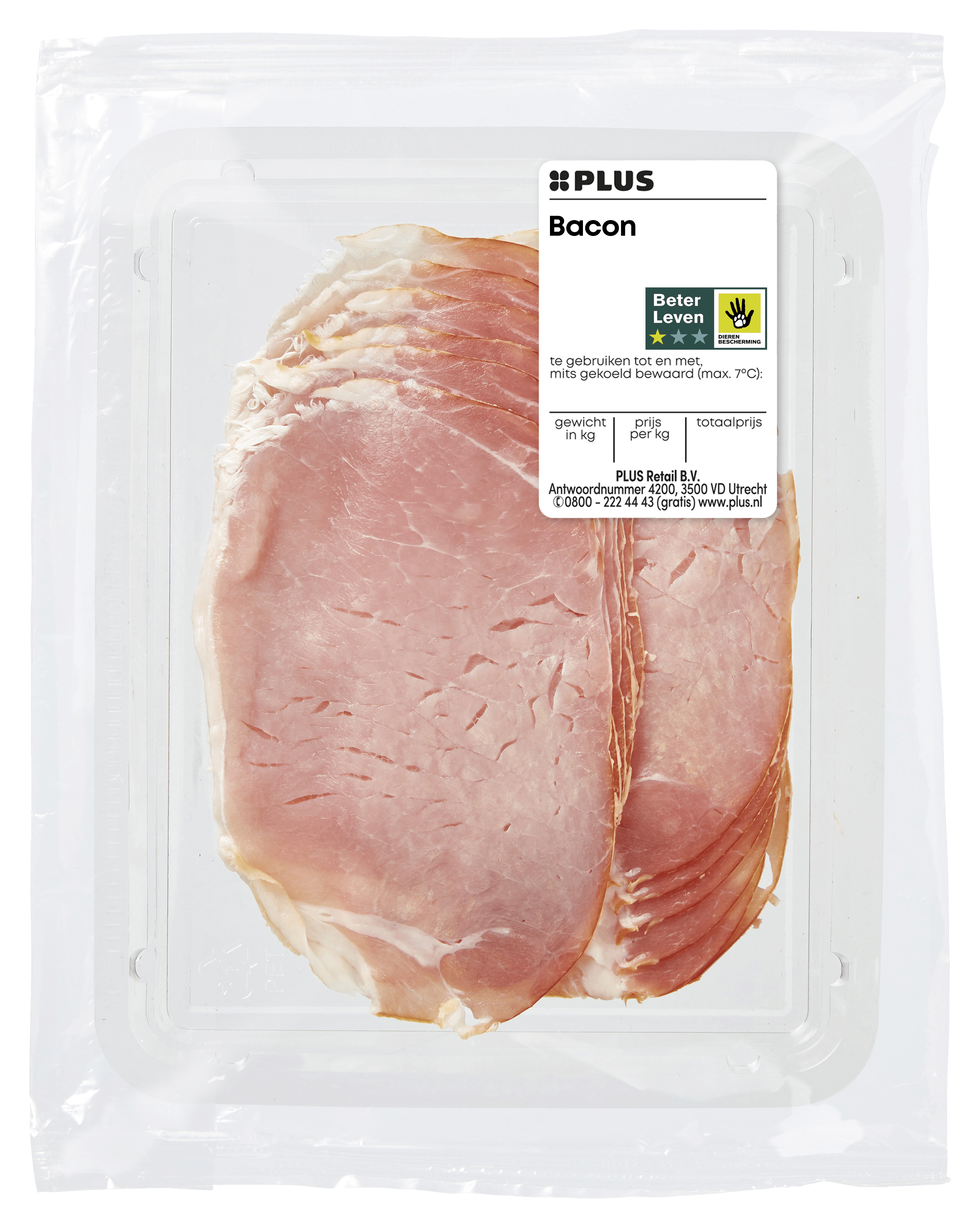 PLUS Bacon 100 gram