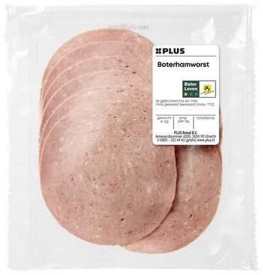 PLUS Blik boterhamworst 125 gram