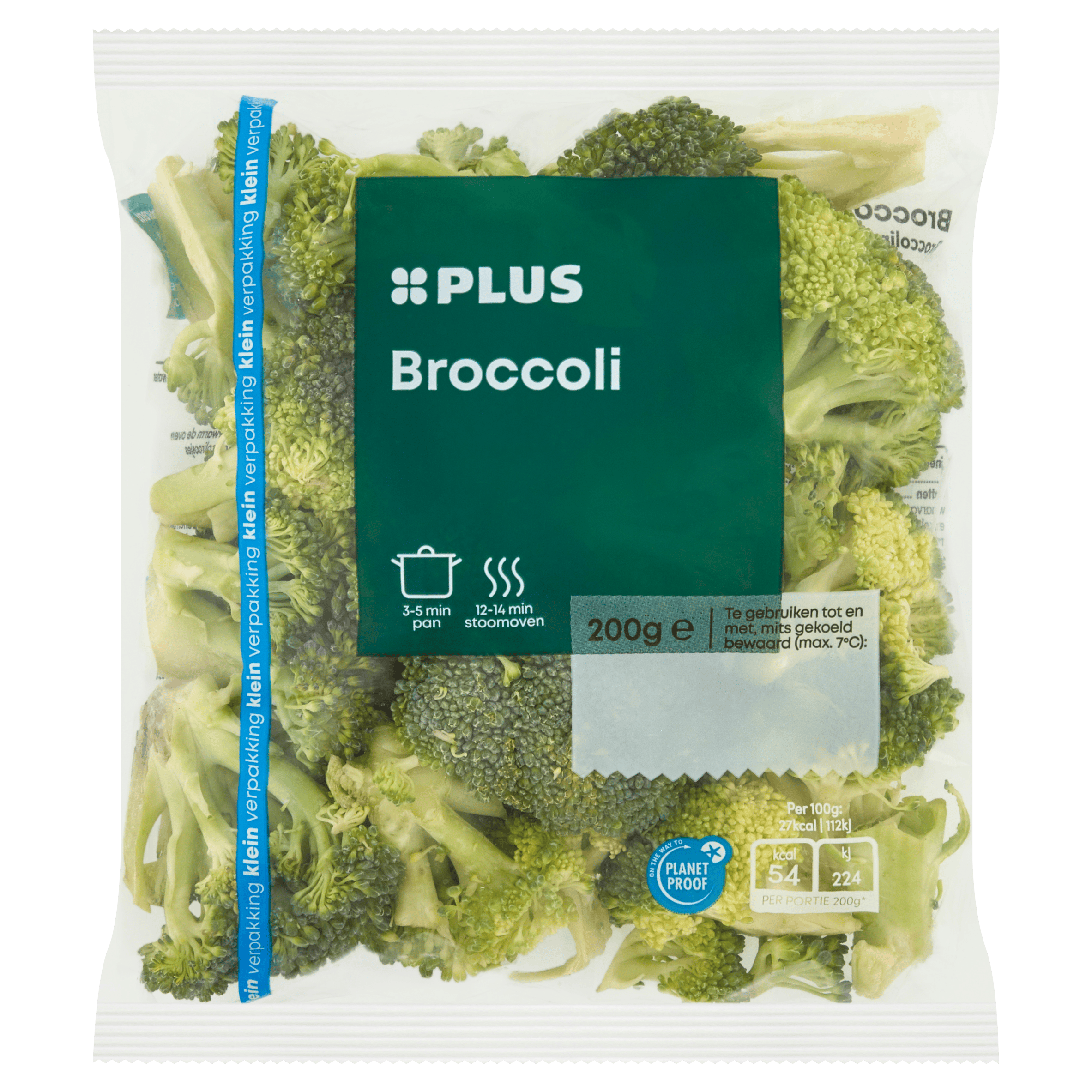 PLUS Broccoliroosjes Zak 200 g