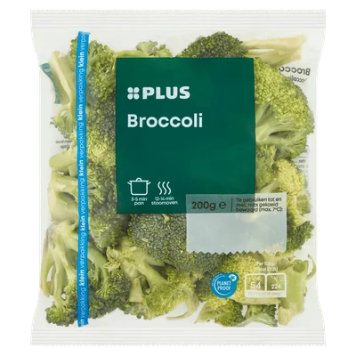 PLUS Broccoliroosjes Zak 200 g