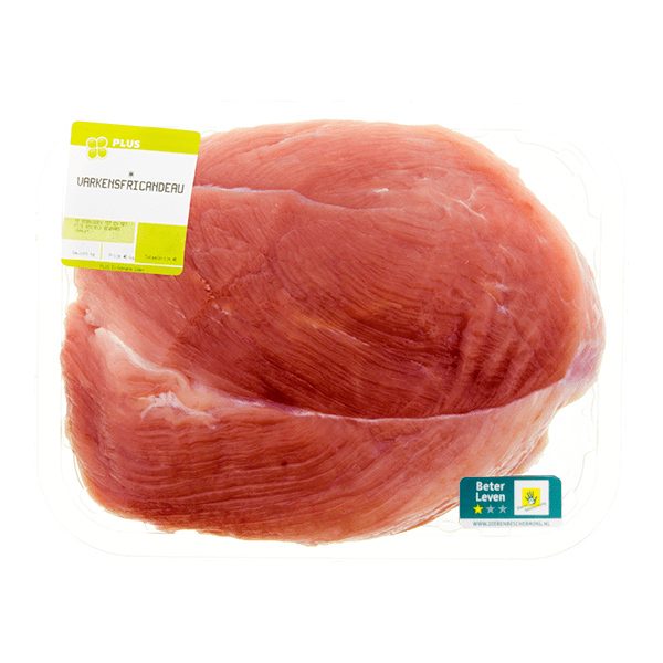 PLUS Boerentrots Varkensfricandeau 500 gram