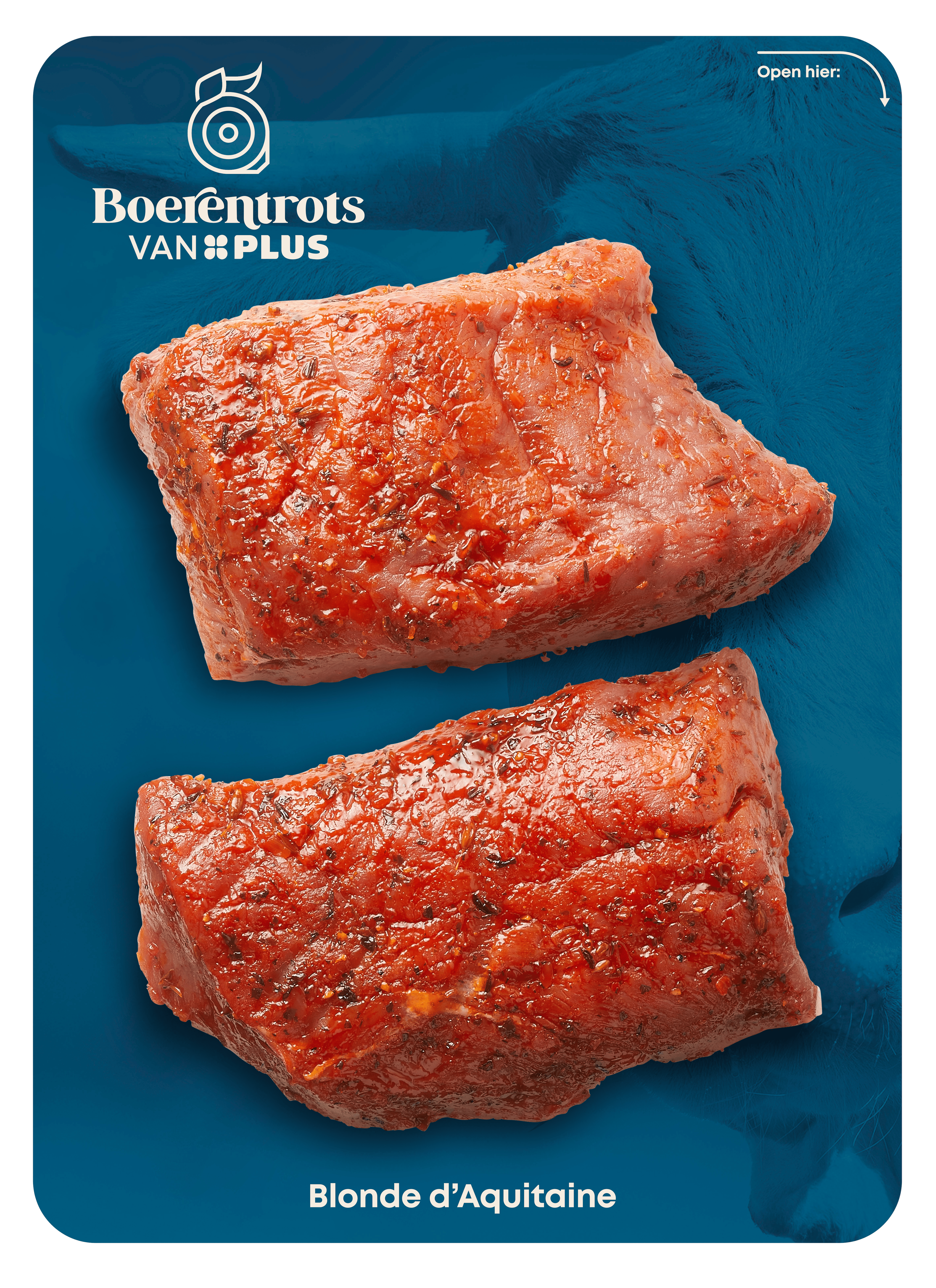 PLUS Boerentrots Gemarineerde steak 270 gram