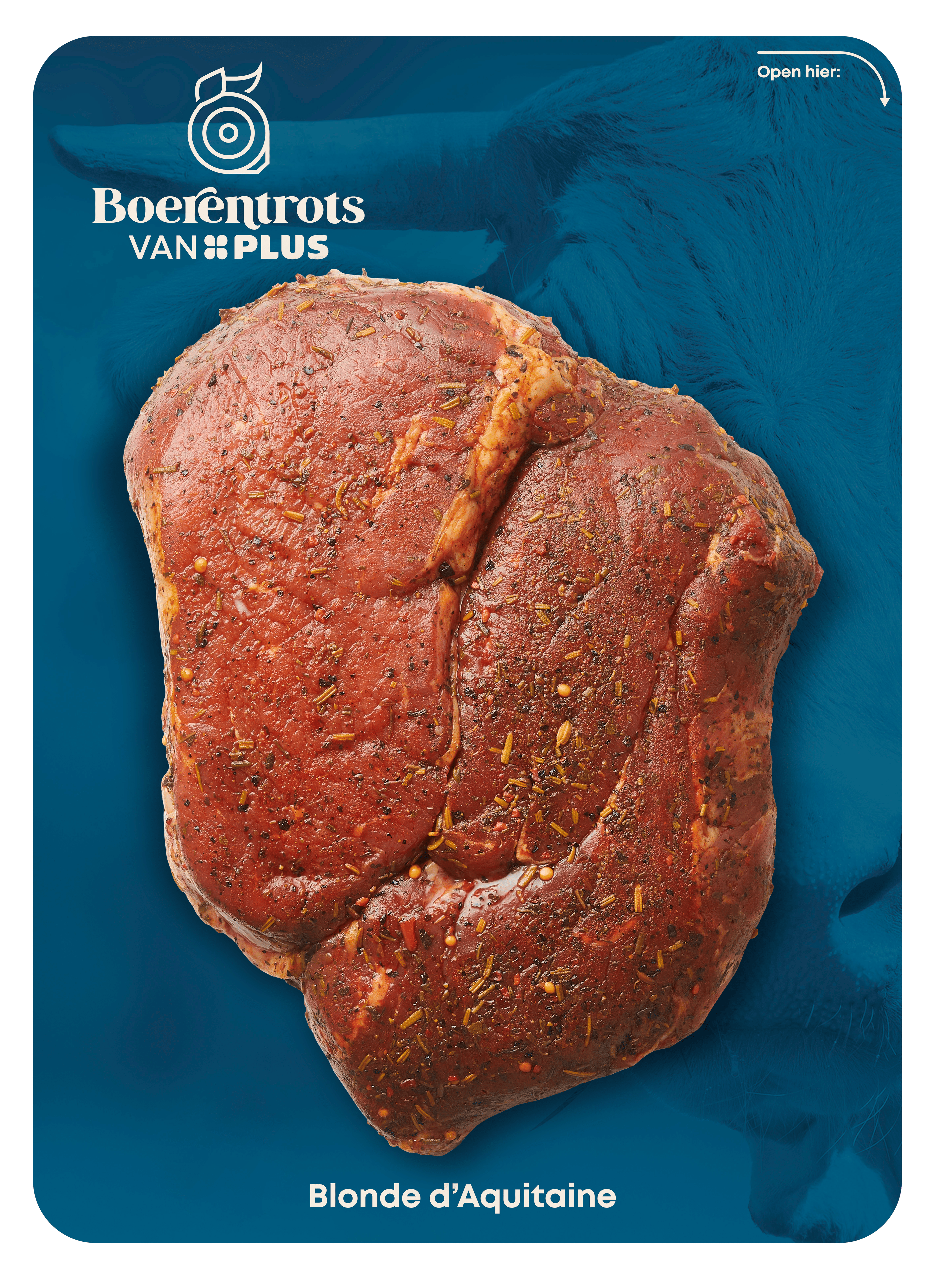 PLUS Boerentrots Gekruide ribroast 270 gram