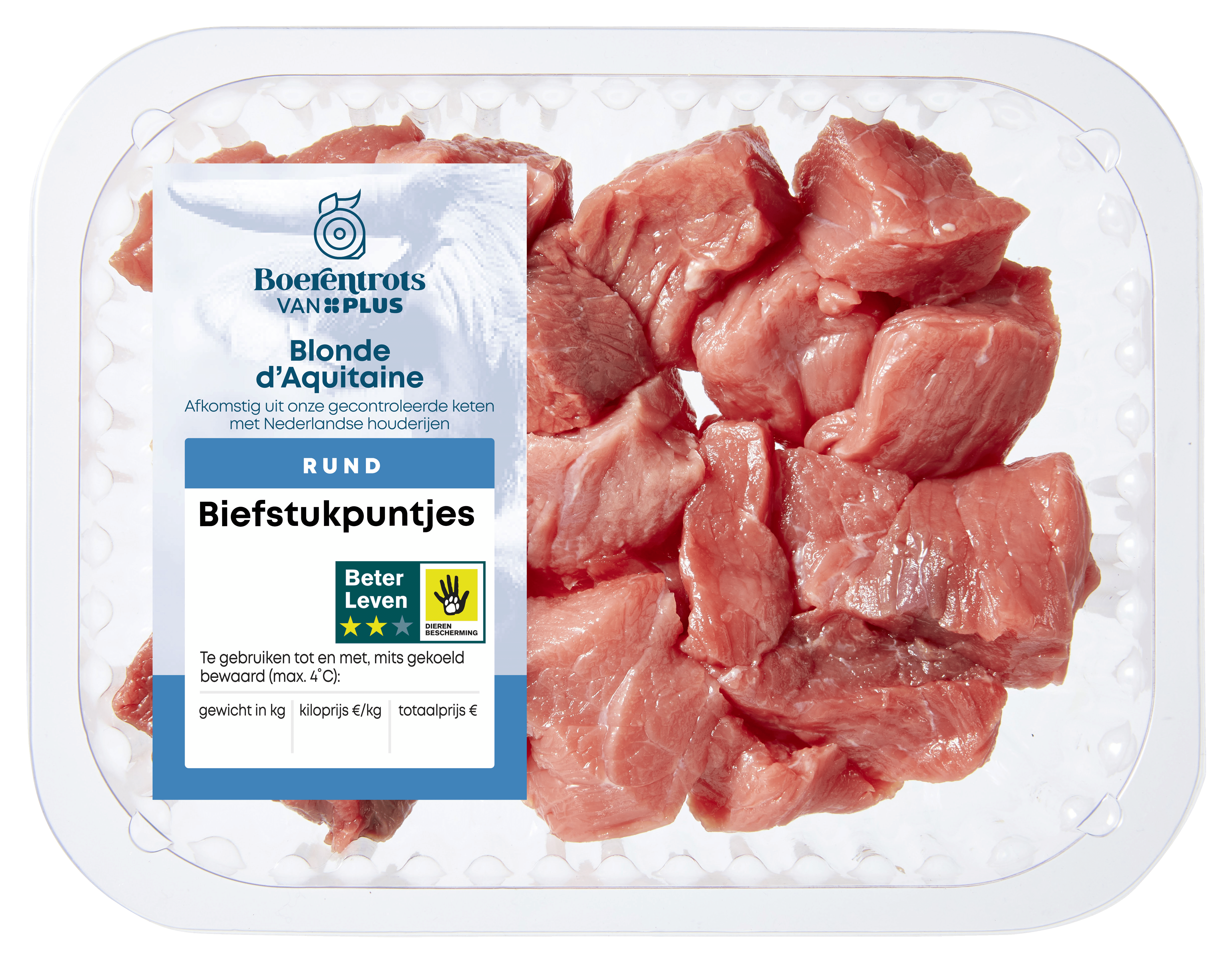 PLUS Boerentrots Biefstukpuntjes 200 gram