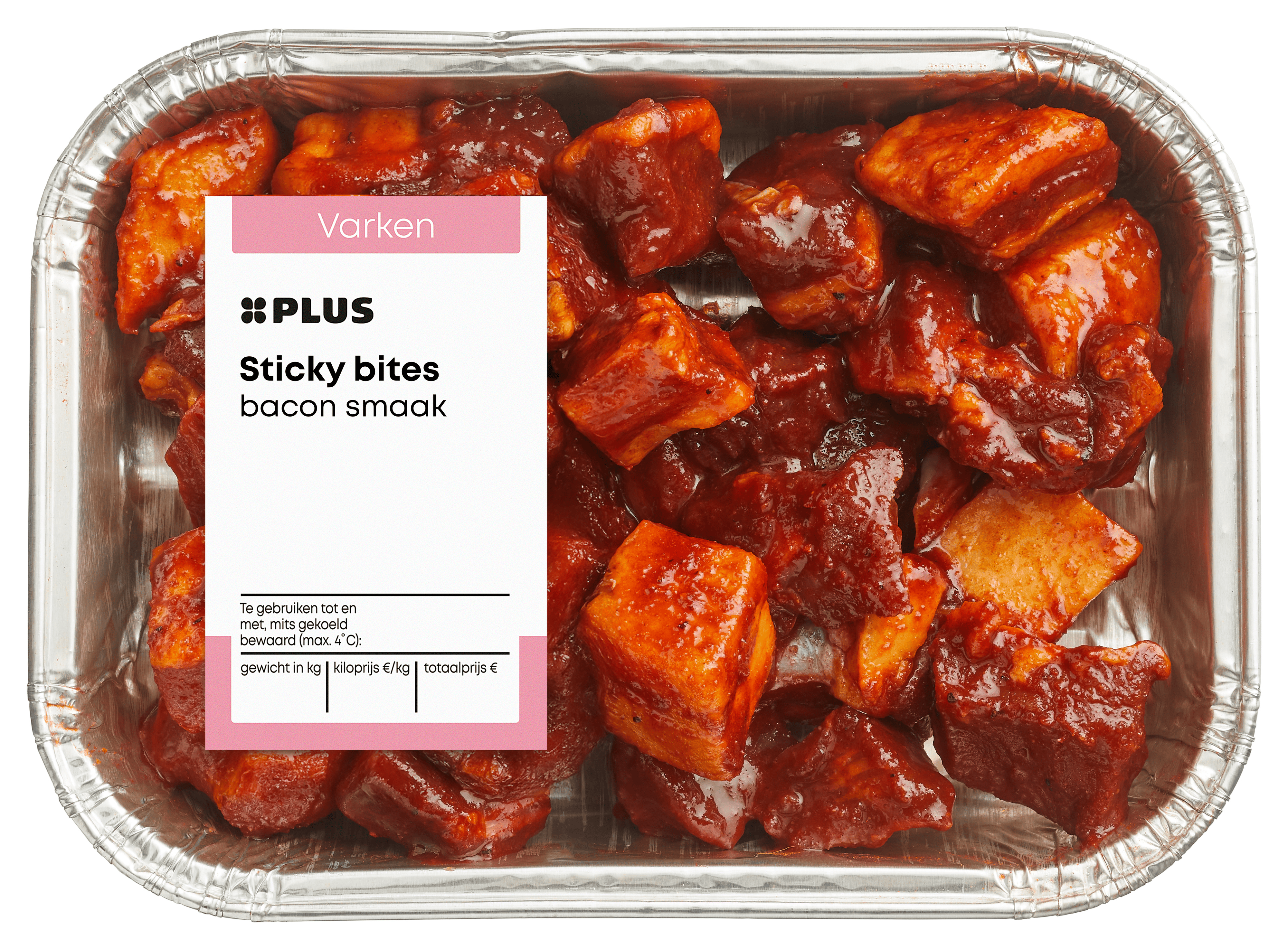 PLUS Boerentrots Sticky bites bacon smaak 200 gram