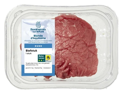 PLUS Boerentrots BLAQ Biefstuk 1 stuk 150 gram