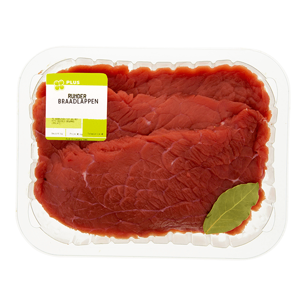 PLUS Runder braadlappen 3 stuks 500 gram