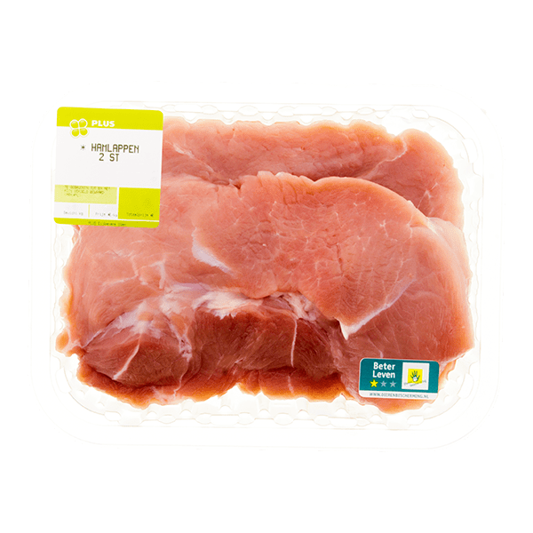 PLUS Boerentrots Hamlappen 2 stuks 250 gram