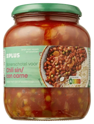 PLUS Bonenschotel Chili con Carne Pot 710 g