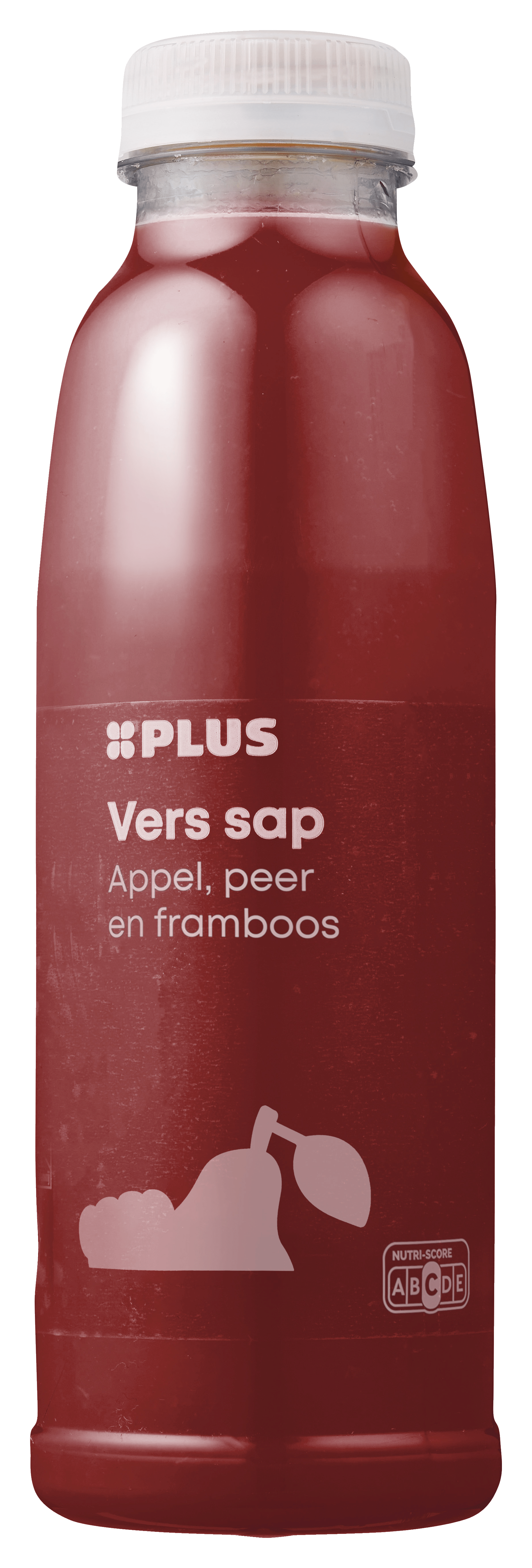 PLUS Vers sap appel peer framboos Fles 500 ml