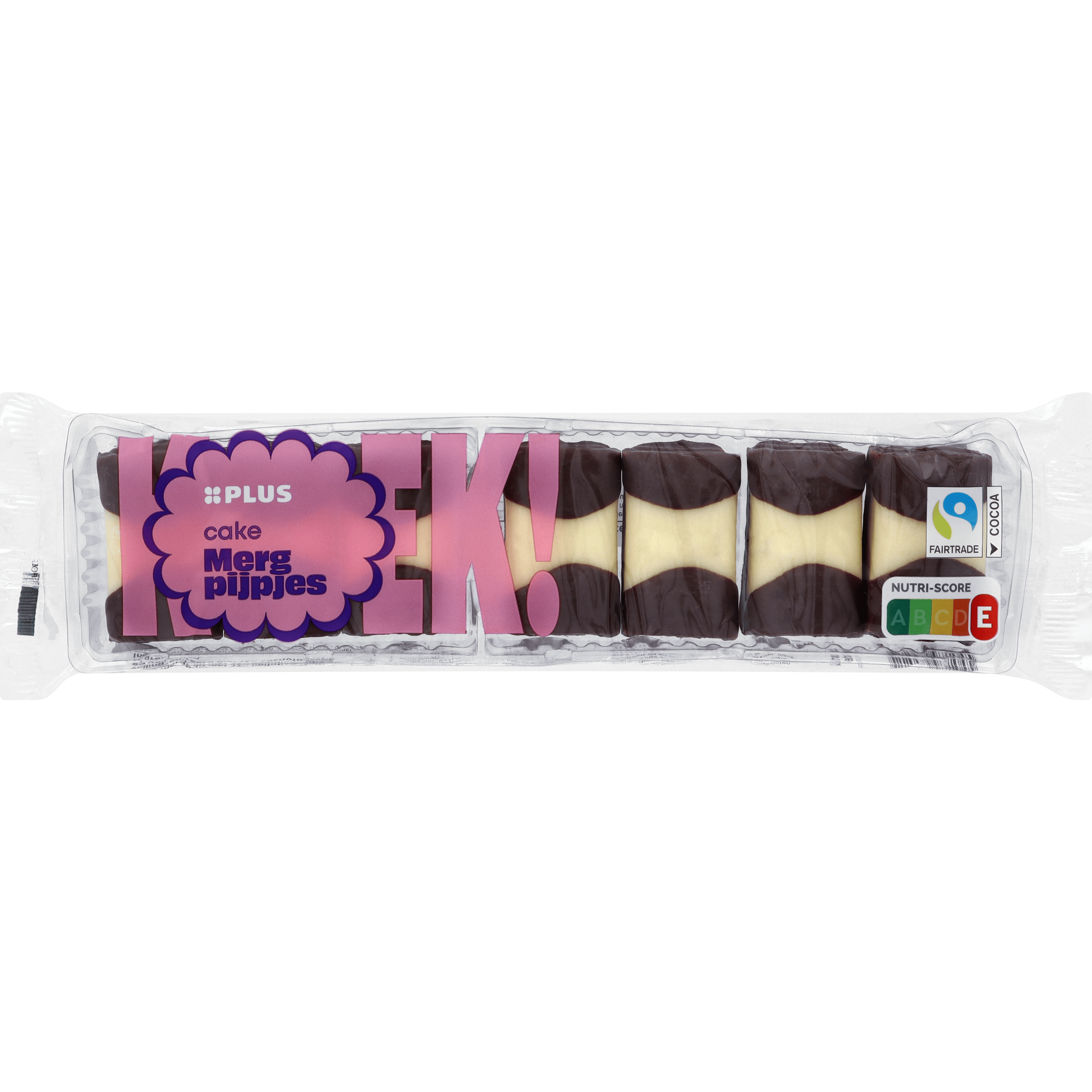 PLUS Cake mergpijpjes