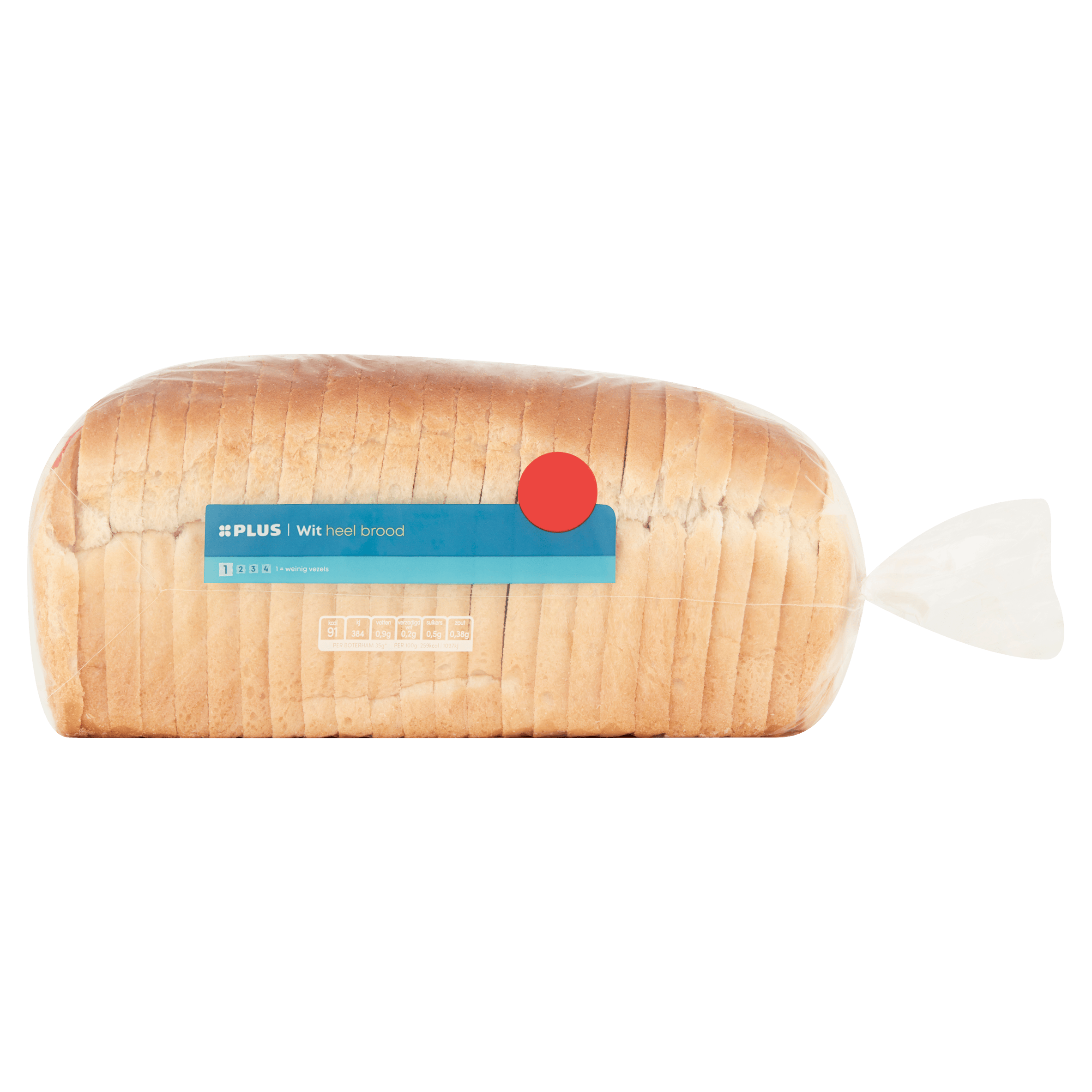 PLUS Rond wit heel Stuk 1 st