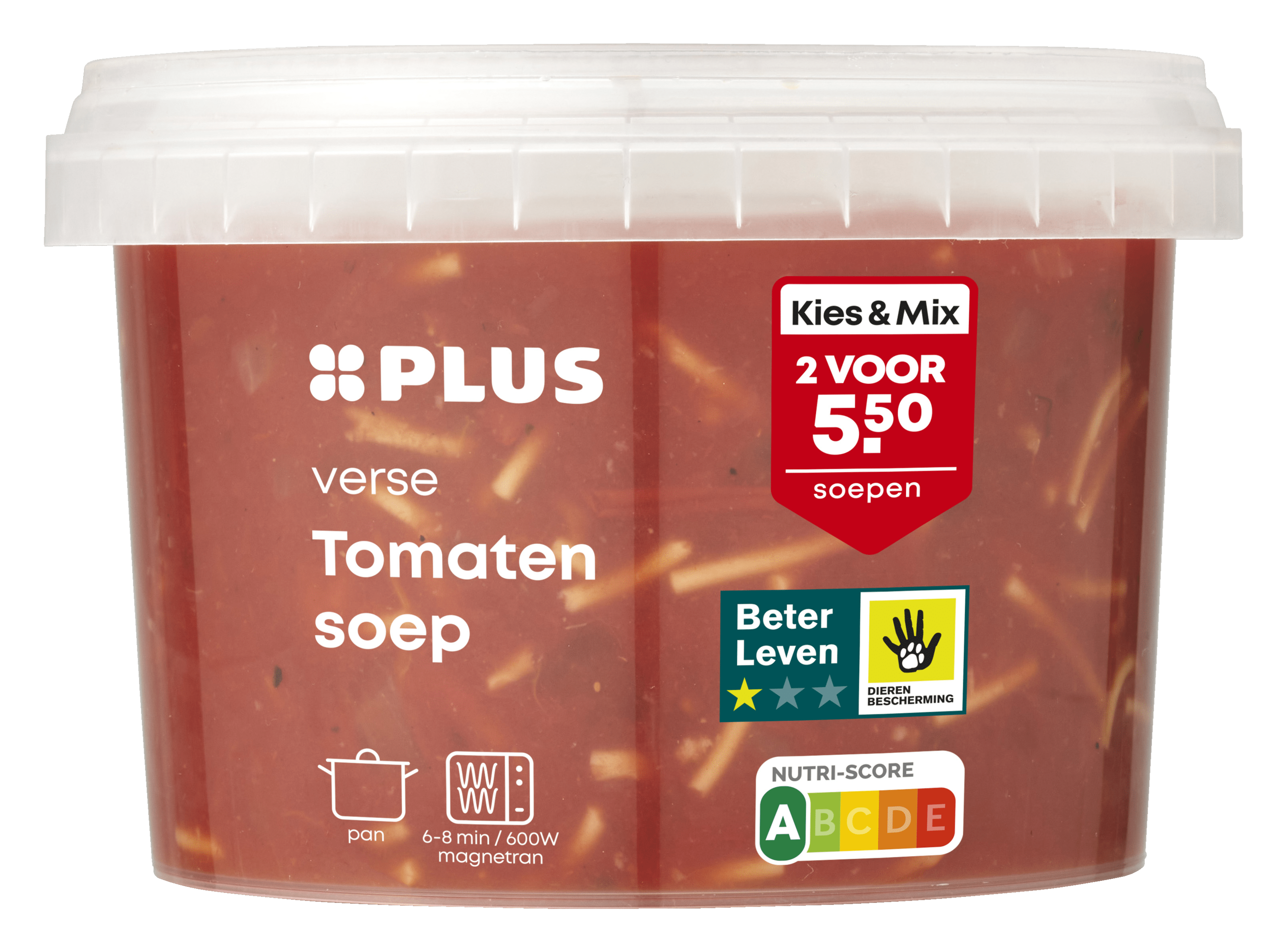 PLUS Chinese tomatensoep