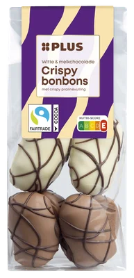 PLUS Crispy chocolade pralines melk