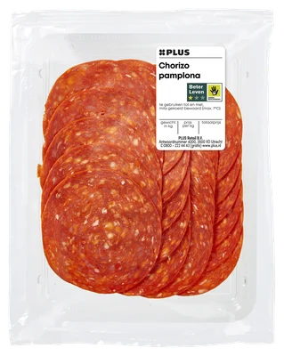 PLUS Chorizo pamplona 100 gram