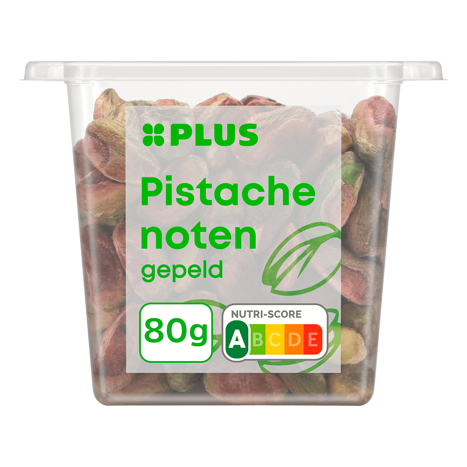 PLUS Pistachenoten Pot 95 g