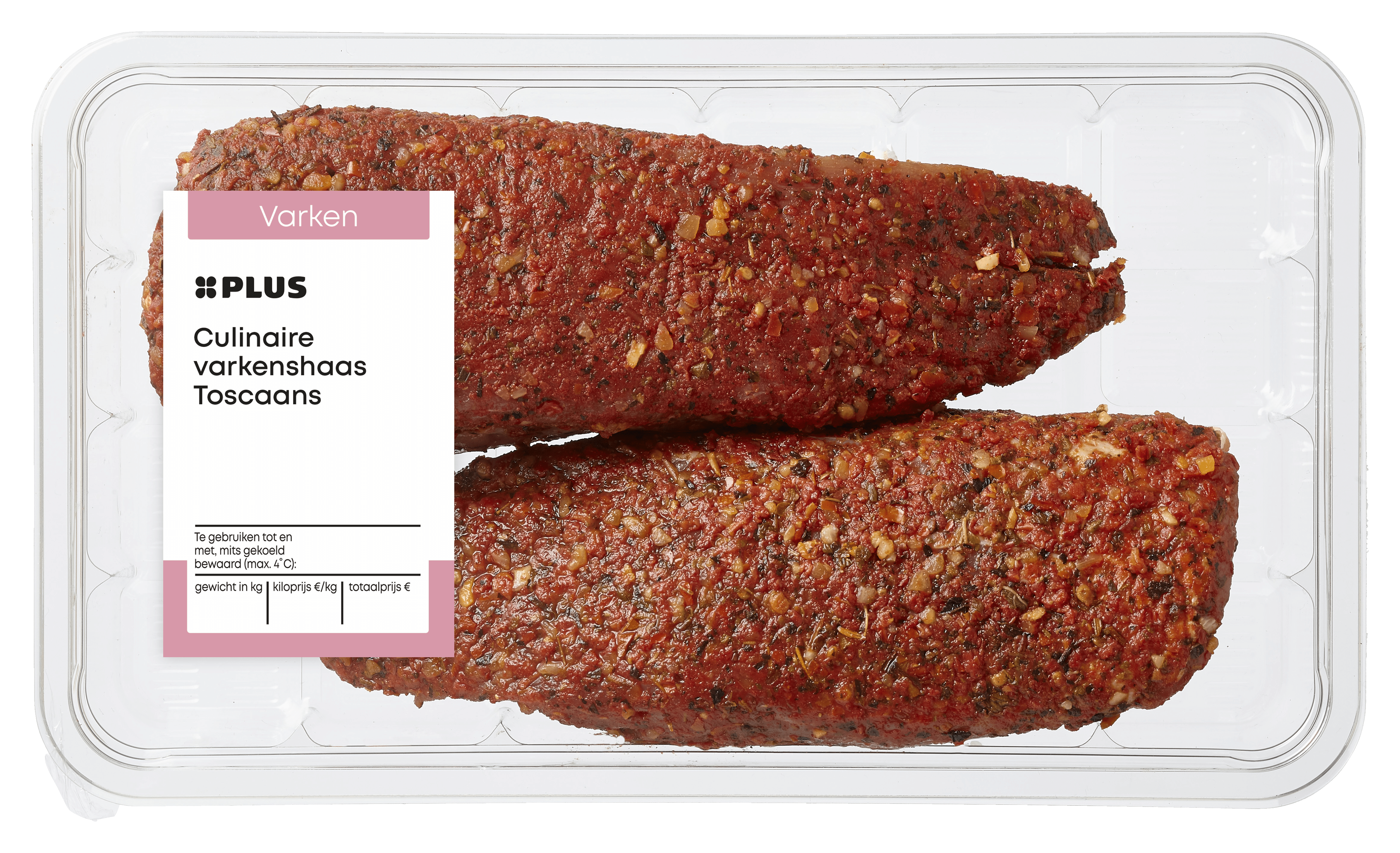 PLUS Culinaire varkenshaas Toscaanse smaak 300 gram