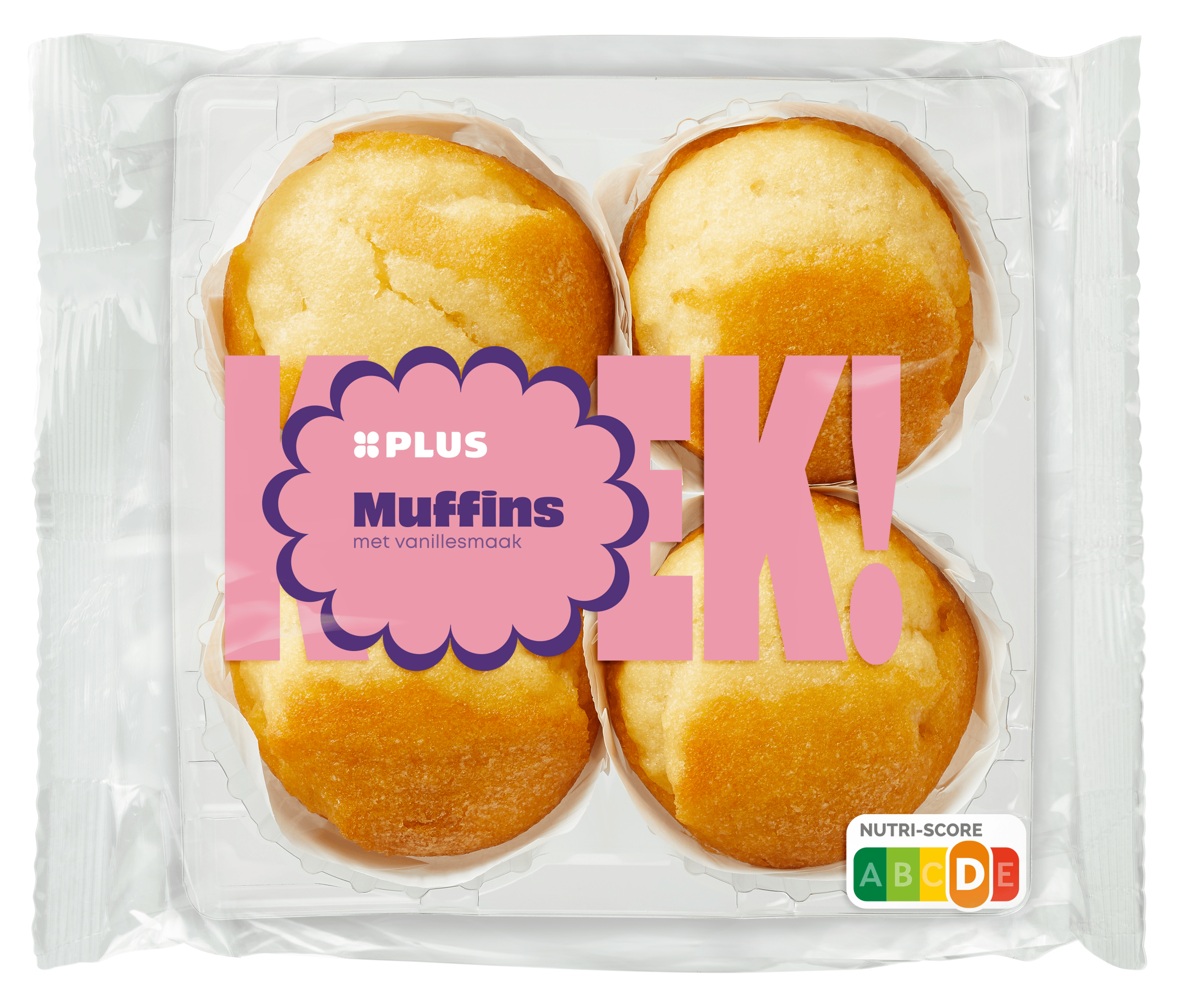 PLUS Muffins naturel Zak 300 g