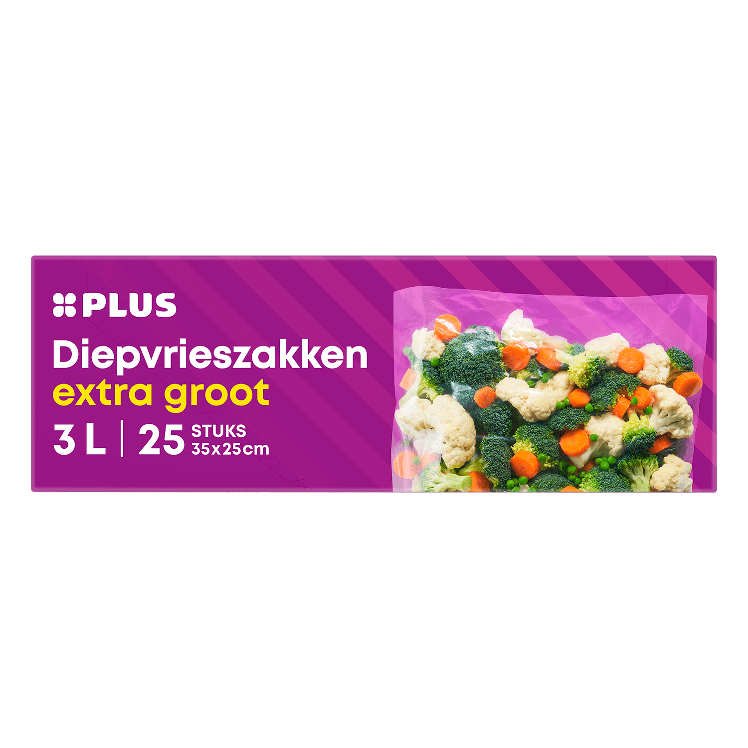 PLUS Diepvrieszakjes 3L