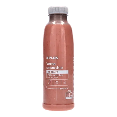 PLUS Verse smoothie yoghurt peer aardbei av