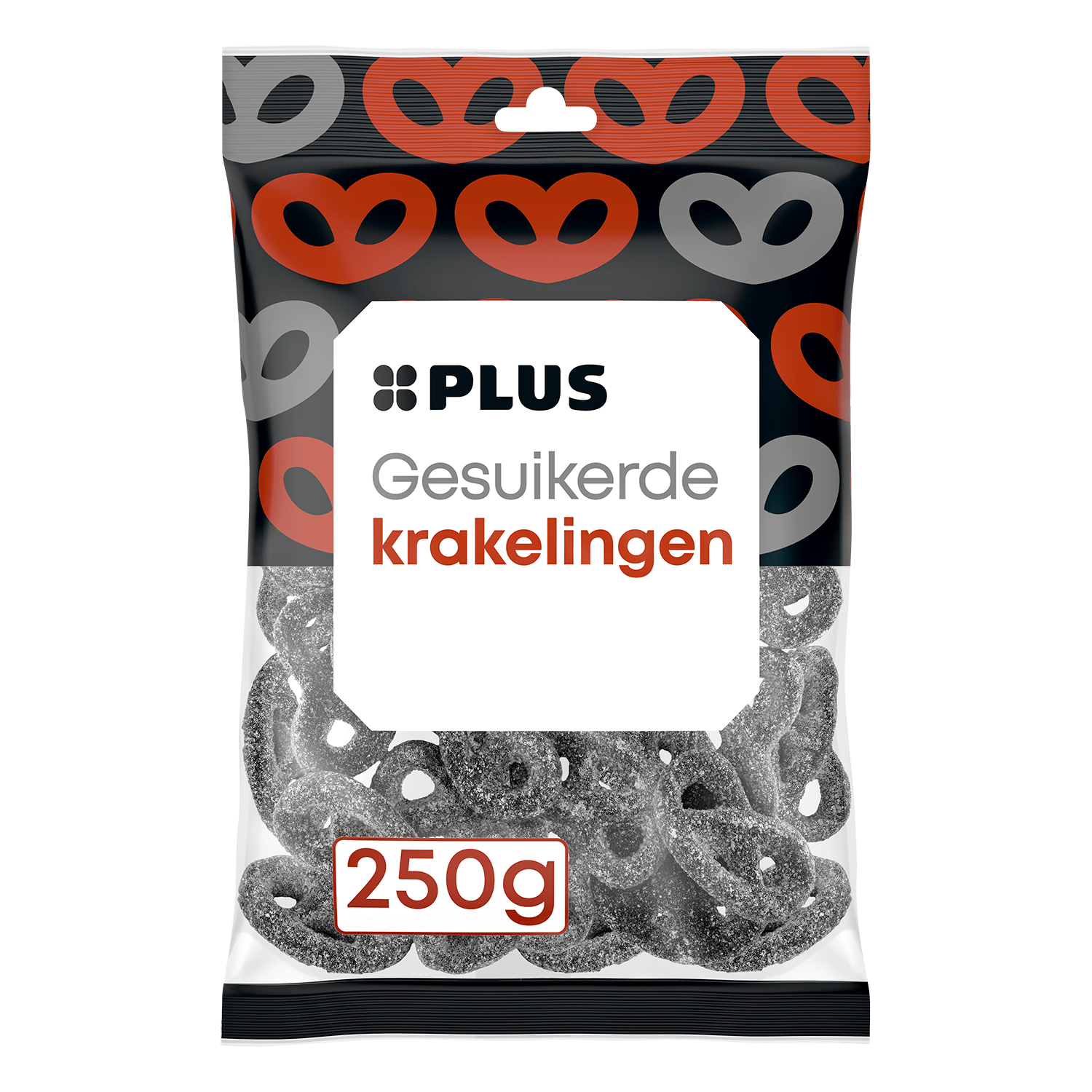 PLUS Gesuikerde krakelingen drop