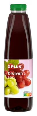 PLUS Druivensap Fles 1000 ml