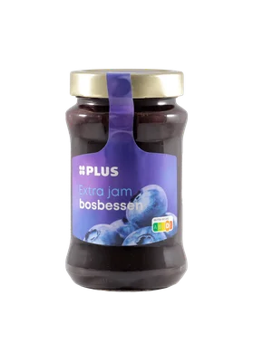 PLUS extra jam bosbes
