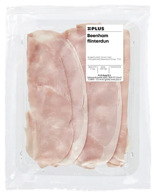 PLUS Flinterdunne beenham Zakje 100 g