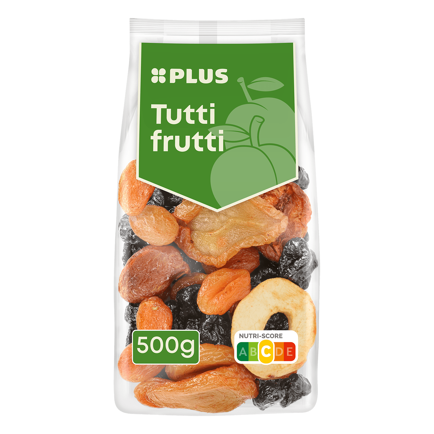 PLUS Tutti frutti Zak 500 g