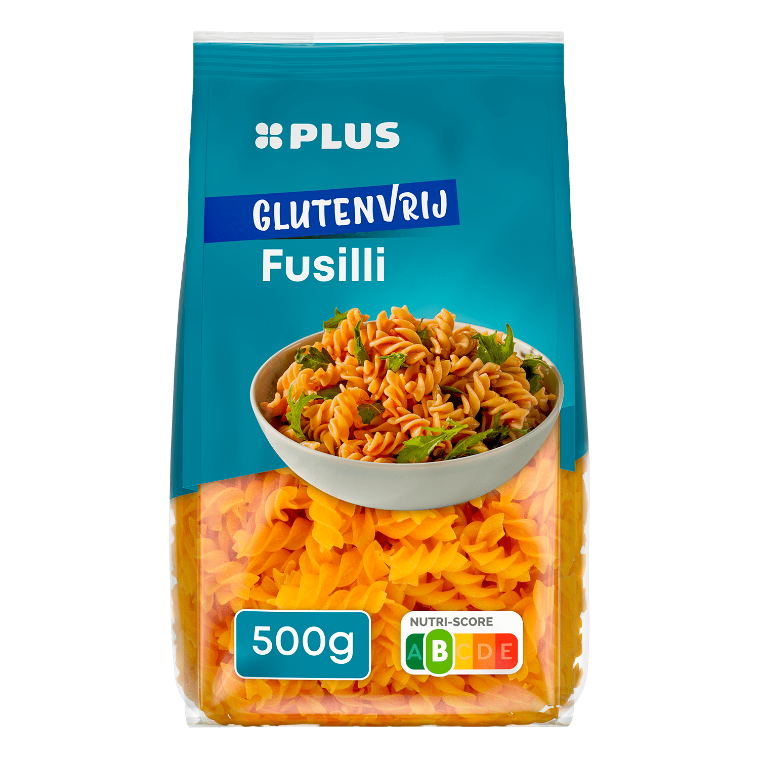 PLUS Glutenvrije fusilli Zak 500 g