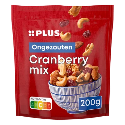 PLUS Cranberrymix Stazak 200 g
