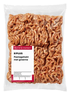 PLUS Pastagehakt Tray 300 g