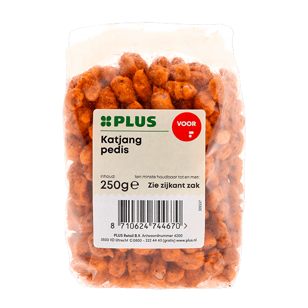 PLUS Katjang pedis gezouten Stazak 250 g