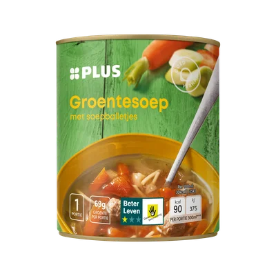 PLUS Groentesoep