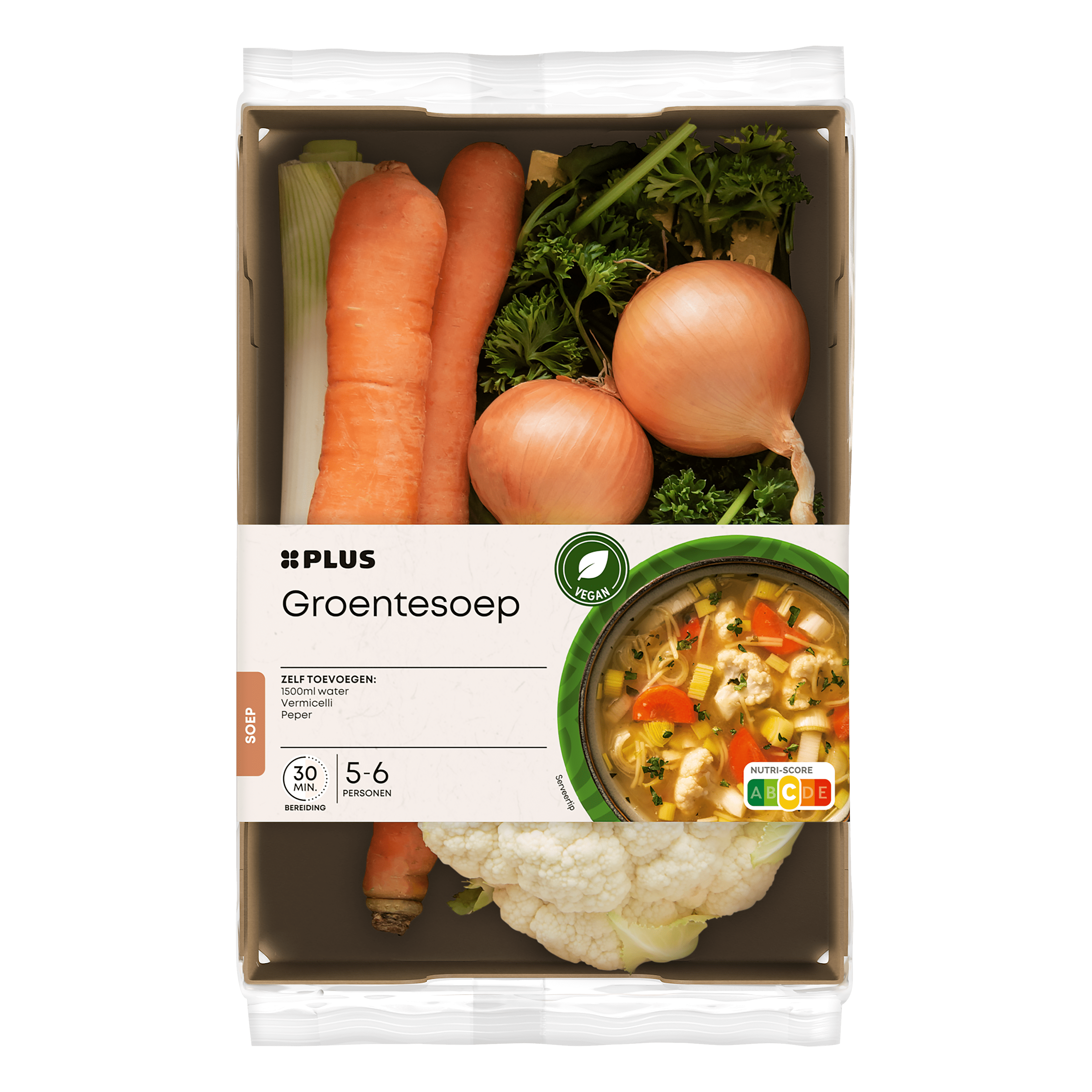 PLUS Verspakket groentesoep Stuk 1 st