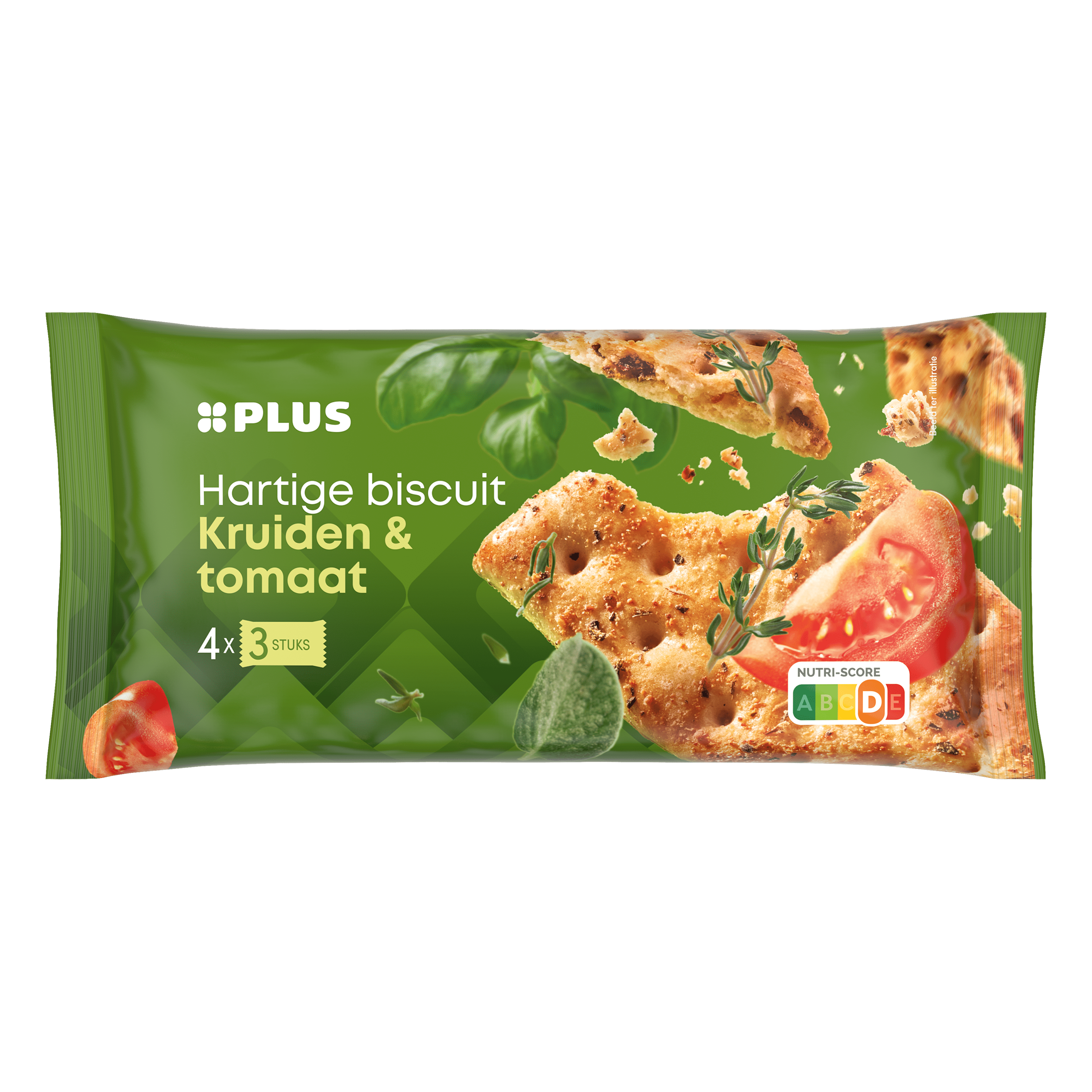 PLUS Hartige biscuits Italiaanse kruiden