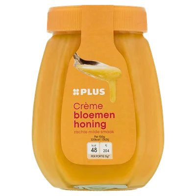 PLUS Bloemenhoning creme