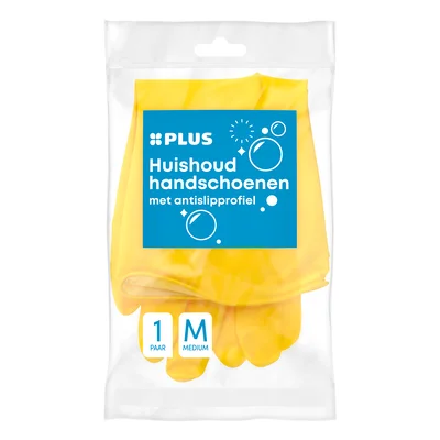 PLUS Huishoudhandschoenen medium