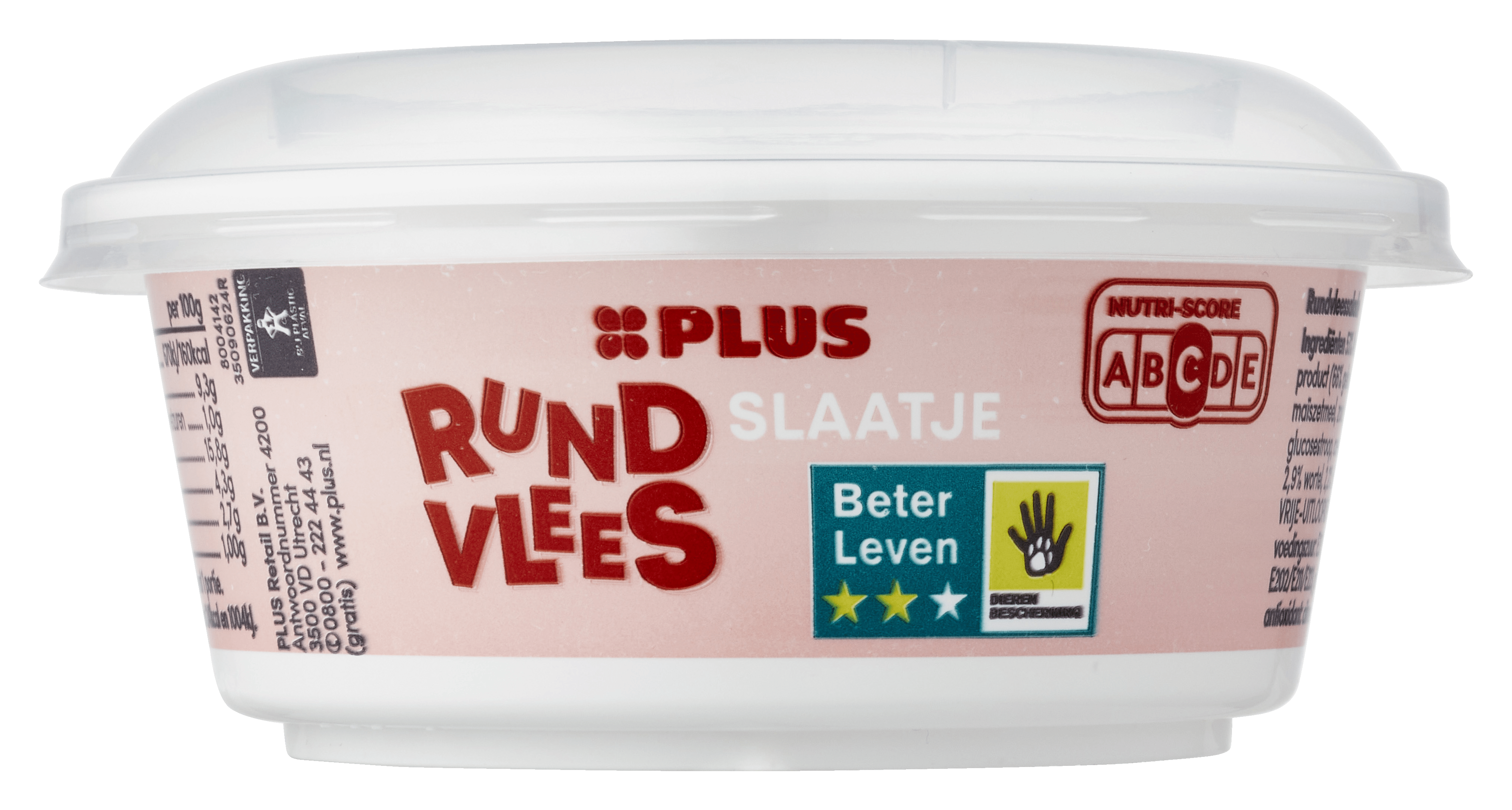 PLUS Rundvleesslaatje Kuipje 150 g