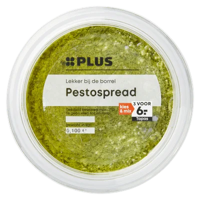 PLUS Pesto Spread Bakje 100 g