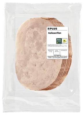 PLUS Kalkoenfilet 100 gram