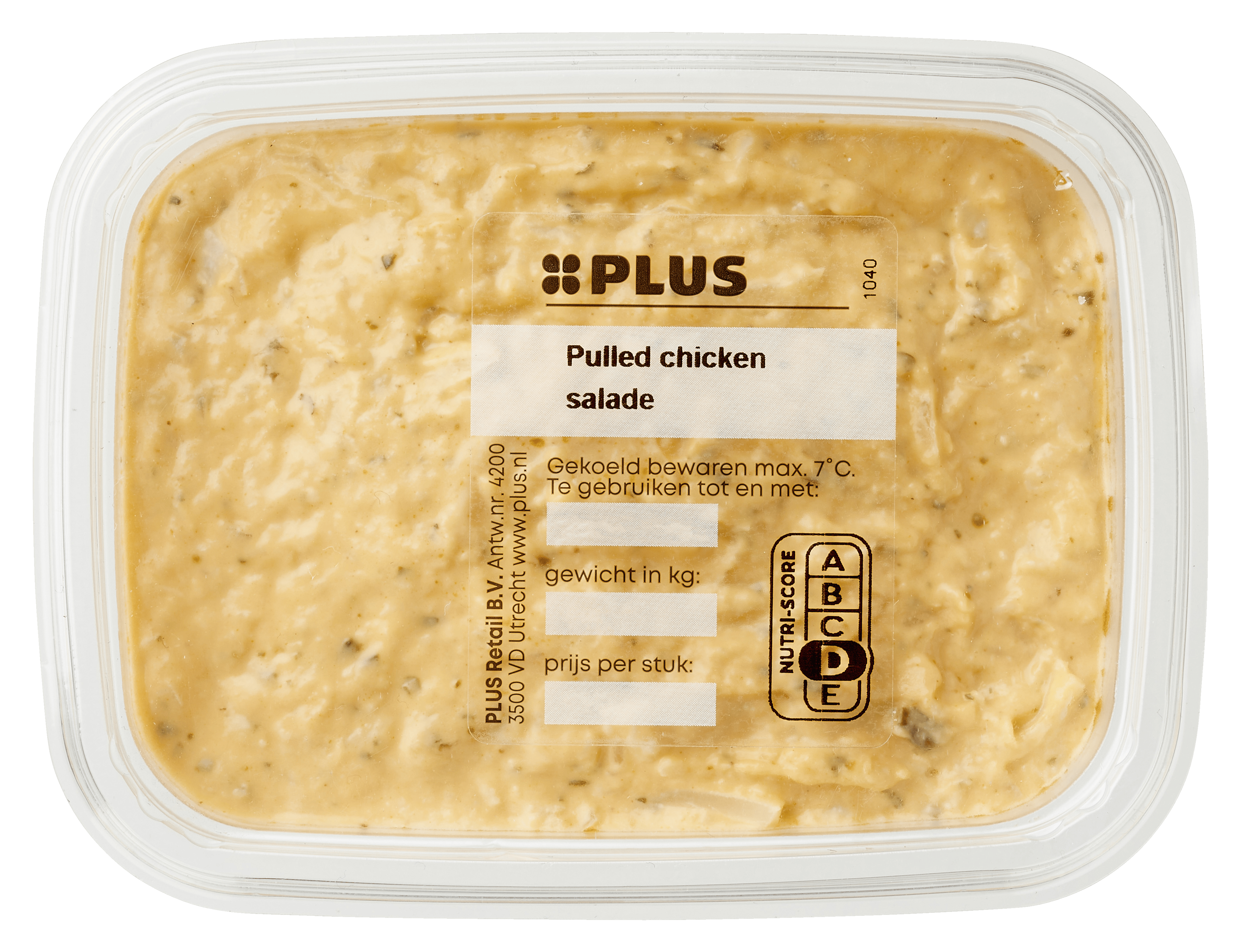 PLUS Pulled chicken salade Kuipje 150 g