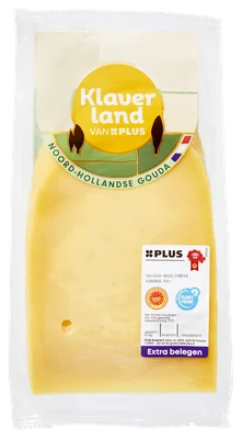 PLUS Klaverland Extra belegen 48+ plakken 300 gram