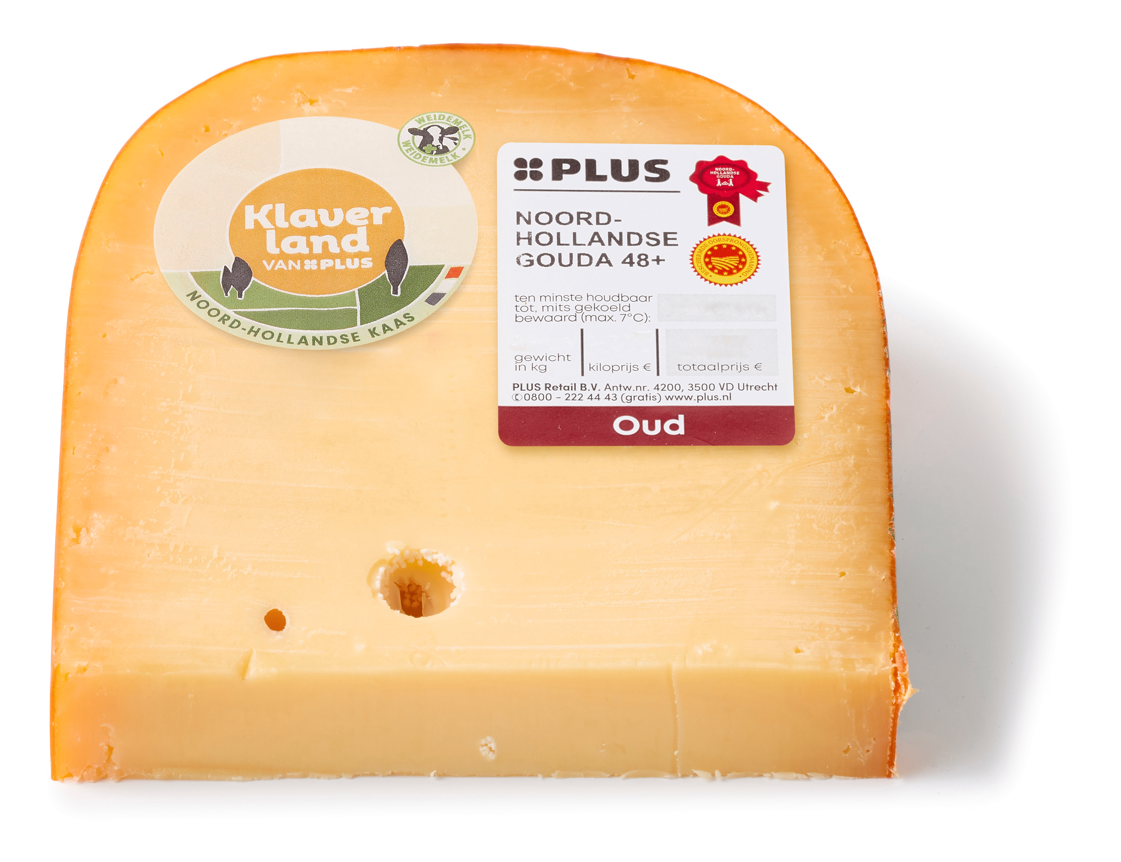 PLUS Klaverland Oud 48+ stuk 475 gram