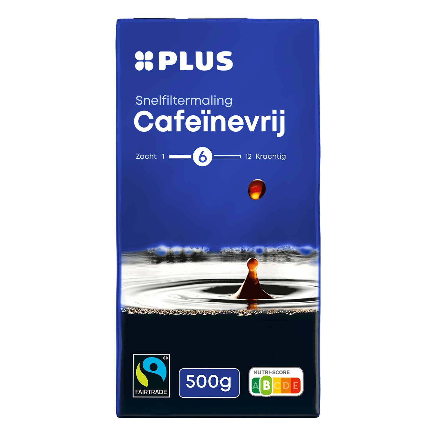 PLUS Cafeïnevrij Filterkoffie Fairtrade